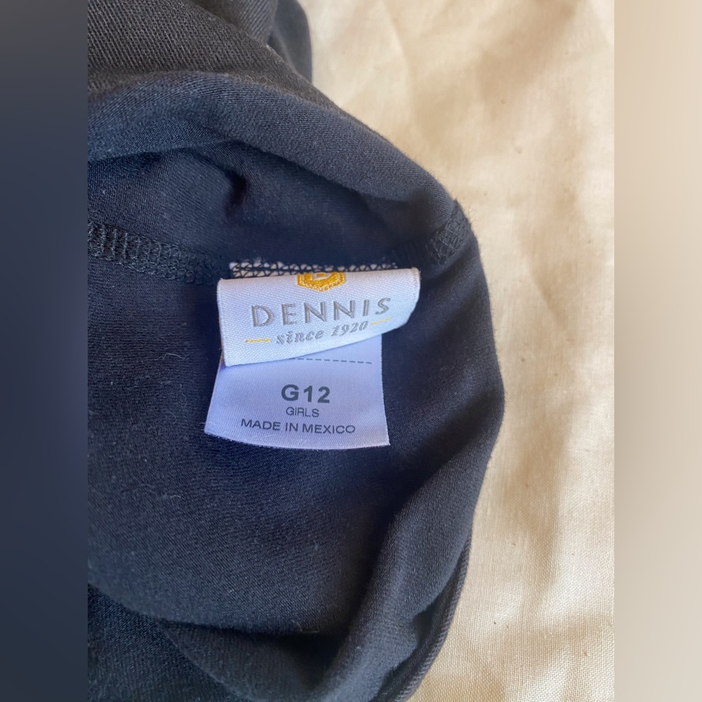 Like New Dennis Pleated Black Tennis Skirt - Picture 3 of 5